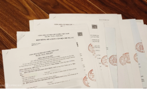 Những giấy tờ cần lưu văn phòng sau khi bán xong một đơn hàng